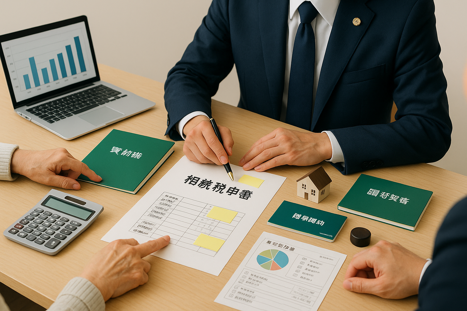 相続申告等（税務）のイメージ